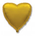 Шар (18\'\'/46 см) Сердце, Золото, 1 шт. 201500O