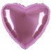 Шар (18\'\'/46 см) Сердце, Светло-розовый, 1 шт. 201500RSL