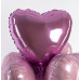 Шар (18\'\'/46 см) Сердце, Светло-розовый, 1 шт. 201500RSL