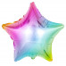 Шар (18\'\'/46 см) Звезда, Нежная радуга, Градиент, 1 шт. 301500GP