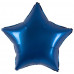 Шар (18\'\'/46 см) Звезда, Темно-синий, Сатин, 1 шт. 301500SNB