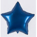 Шар (18\'\'/46 см) Звезда, Темно-синий, Сатин, 1 шт. 301500SNB