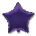 Шар (18\'\'/46 см) Звезда, Фиолетовый, 1 шт. 301500V
