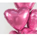 Шар (19\'\'/48 см) Сердце, Розовый пион, 1 шт. 757994