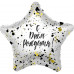 Шар (19\'\'/48 см) Звезда, С Днем Рождения! (сверкающие брызги), 1 шт. 758298 Шар (19\'\'/48 см) Звезда, С Днем Рождения! (сверкающие брызги), 1 шт. 758298