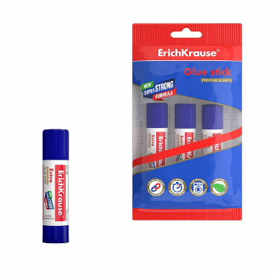 Клей-карандаш ErichKrause® Extra, 8г 59638