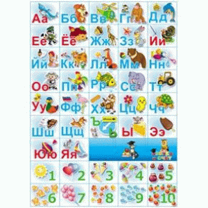 Плакат А2 МИЛЕНД "Азбука и счет" 10-01-0001 642118