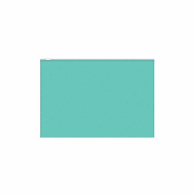 Zip-пакет пластиковый ErichKrause® Diagonal Pastel Mint, B5, непрозрачный, мятный 53515