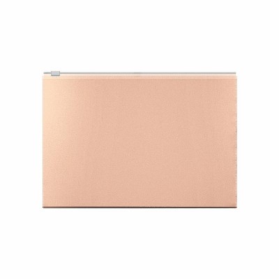 Zip-пакет пластиковый 1шт ErichKrause® Matt Powder, A4, непрозрачный, розовый 55003