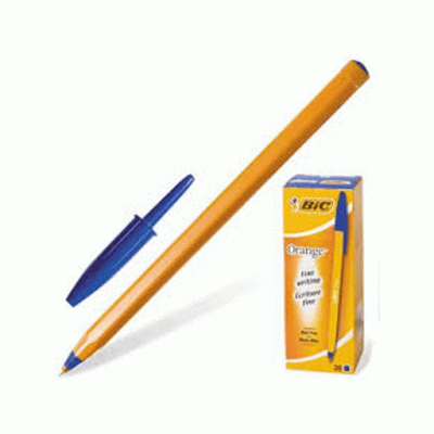 Ручка шариковая Bic "Orange" синяя, 0,8мм Bic 025363