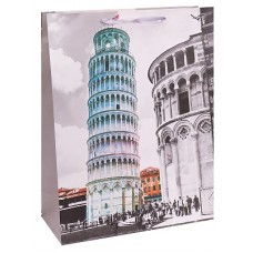 Dream cards Пакет подарочный с мат.лам. 31х40х12см (XL)  Незабываемая Италия, 210 г  ПКП-2638