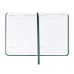 ЕЖЕДНЕВНИК А6, 128л. недатир. EVERYDAY CHRONICLES - EMERALD (128-5036) кожзам (зеленый) 128-5036