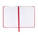 ЕЖЕДНЕВНИК А6, 128л. недатир. EVERYDAY CHRONICLES - RED (128-5037) кожзам (красный) 128-5037