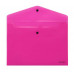 Папка-конверт на кнопке А4, 180мкм, ФУКСИЯ (ПК-8660) ПК-8660