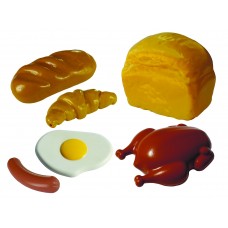 Игровой набор "Продукты" 9 предметов:хлеб,батон,круассан, У549