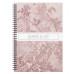 Блокнот А6 80л "FLOREALE. Cedar Rose" КанцЭксмо БМФК680390