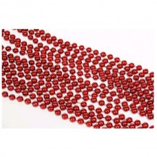 Новогоднее украшение бусы на ёлку красные "Новогодние шарики" НУ-6738 НУ-6738