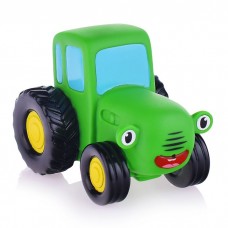 Игрушка пластизоль для ванны "Синий трактор" 10 см, зеленый (10131010/081022/3449112/3,Китай ) LX-STGREEN