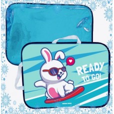 Сани-ледянка c принтом, Кролик на сноуборде 22511