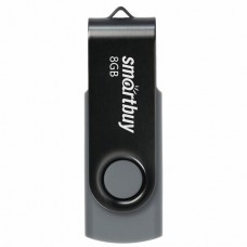 USB флеш накопитель 8 Gb SmartBuy Flash Drive, черный 114140