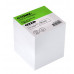 Блок для записей СТАММ "Имидж", 9*9*9см, белый 111350