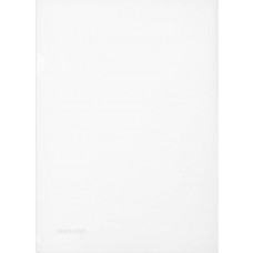 Папка-уголок, А4, 180мкм, БЕЛЫЙ ПК-8725