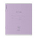 Тетрадь школьная ученическая ErichKrause Классика фиолетовая 12 листов косая линейка 45004