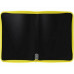Папка 1 отделение, А4 325х230х25 мм, Пчелка, пластик, без дизайна, молния вокруг, "Черная/Желтая" ПМ-А4-11