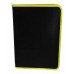 Папка 1 отделение, А4 325х230х25 мм, Пчелка, пластик, без дизайна, молния вокруг, "Черная/Желтая" ПМ-А4-11 Папка 1 отделение, А4 325х230х25 мм, Пчелка, пластик, без дизайна, молния вокруг, "Черная/Желтая" ПМ-А4-11