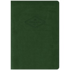 Телефонная книга А5, 80л., кожзам, OfficeSpace "Winner" зеленый, с вырубкой 326521