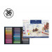 Пастель Faber-Castell "Soft pastels", 36 цветов, картон. упаковка 285950
