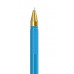 Ручка шариковая Berlingo "xGold" голубая, 0,7мм, игольчатый стержень, грип 271158