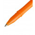 Ручка шариковая СТАММ "Вега" синяя, 1,0мм, оранжевый корпус 346478