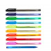 Набор ручек 10цв "Triolino Translucent" 0.7/135мм корпус трехгранный тониров е/ DEVENTE 5073110 084550