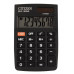 Калькулятор карманный Citizen SLD-100NR, 8 разрядов, двойное питание, 58*88*10мм, черный 268473