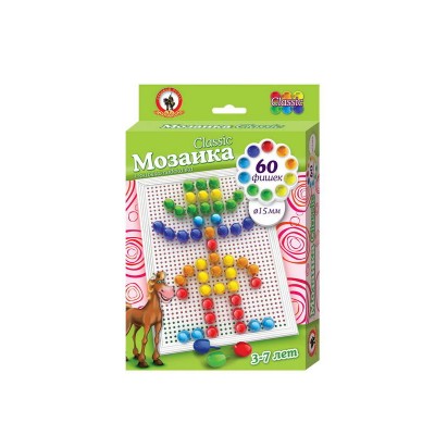 Мозаика Classic 60 эл. D 15 мм.,Малая плата(Мексиканец) 3961