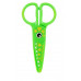 Ножницы детские пластиковые Мульти-Пульти "Приключения Енота, Крокодил" 12см, зеленый, трай-ми кард с европодвесом 348457