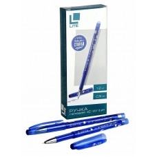 Ручка гелевая стираемая LITE E-WRITE 0,5 мм синий 1 шт 213163