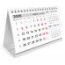 Календарь-домик настольный на гребне с бегунком, 2026 г., BRAUBERG, 160х105 мм, "Мегаполис", 117269
