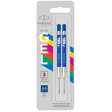 Стержень гелевый Parker "Gel Ball Point" синий, 98мм, 0,7мм, 2шт., блистер 326370