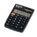 Калькулятор карманный Eleven SLD-100NR, 8 разрядов, двойное питание, 58*88*10мм, черный 339231