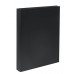 Папка на 2 кольцах OfficeSpace "Вита" А4, 40мм, 500мкм, пластик, черная 373335 Папка на 2 кольцах OfficeSpace "Вита" А4, 40мм, 500мкм, пластик, черная 373335