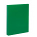 Папка на 4 кольцах СТАММ А4, 40мм, 500мкм, пластик, зеленая 343119