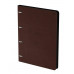 Тетрадь на кольцах А4, 120л., кожзам, BG "Моно. Коричневый" 382812 Тетрадь на кольцах А4, 120л., кожзам, BG "Моно. Коричневый" 382812