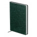 Ежедневник датированный 2026г., А5, 176л., твердый переплет, кожзам, BG "Nebraska. Green", зеленый 380100