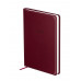 Ежедневник датированный 2026г., А6, 176л., твердый переплет, кожзам, BG "Nebraska. Dark red", красный 380104