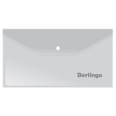 Папка-конверт на кнопке C6, 180мкм, матовая BERLINGO* 153948