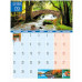 Календарь настенный перекидной 22х30 МИНИ на 2026г бум. Мелованная на гребне с ригелем с НАКЛЕЙКАМИ- КлнП145