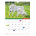 Календарь настенный перекидной 22х30 МИНИ на 2026г бум. Мелованная на гребне с ригелем с НАКЛЕЙКАМИ- КлнП155