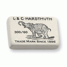 Ластик Koh-I-Noor "Elephant" 300/60, прямоугольный, натуральный каучук, 31*21*8мм Koh-I-Noor 001466